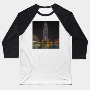 DUBAI NIGHTSCAPE Baseball T-Shirt